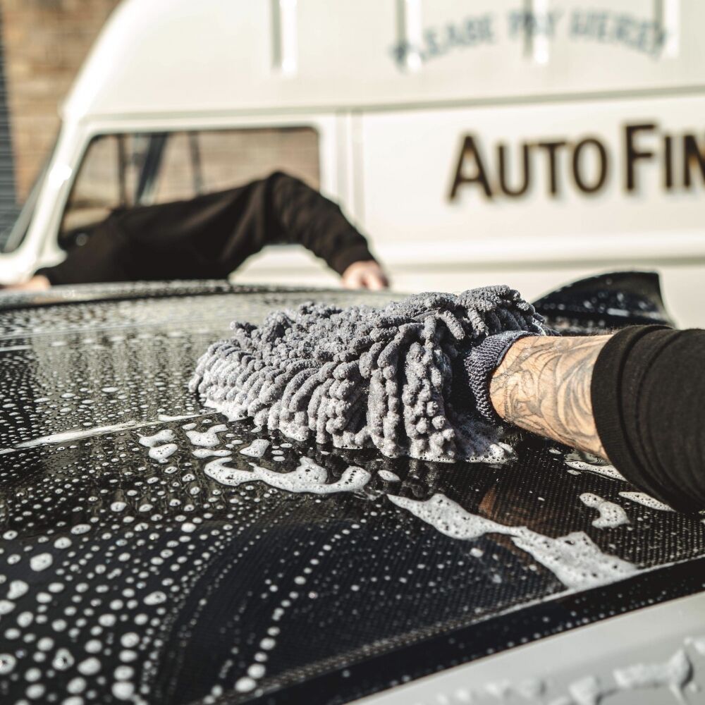 AUTO FINESSE NOODLE WASH MITT　オートフィネス　ヌードルミット　マイクロファイバー　グローブ